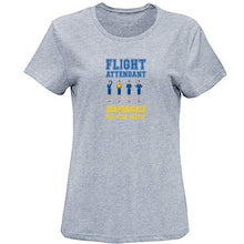 Load image into Gallery viewer, Cute Flight Attendant Responsible For Your Safety T Shirt Men And Women Hilarious Men Women Tshirts Black Tshirt Gift Natural