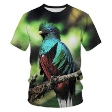 Load image into Gallery viewer, Printing T-shirt casual T shirt novelty Animal Little bird summer breathable 3d t-shirts high quality hip hop streetwear tshirts
