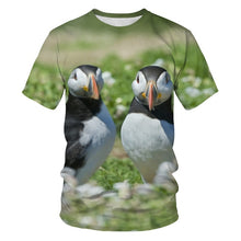 Load image into Gallery viewer, Printing T-shirt casual T shirt novelty Animal Little bird summer breathable 3d t-shirts high quality hip hop streetwear tshirts
