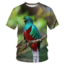 Load image into Gallery viewer, Printing T-shirt casual T shirt novelty Animal Little bird summer breathable 3d t-shirts high quality hip hop streetwear tshirts
